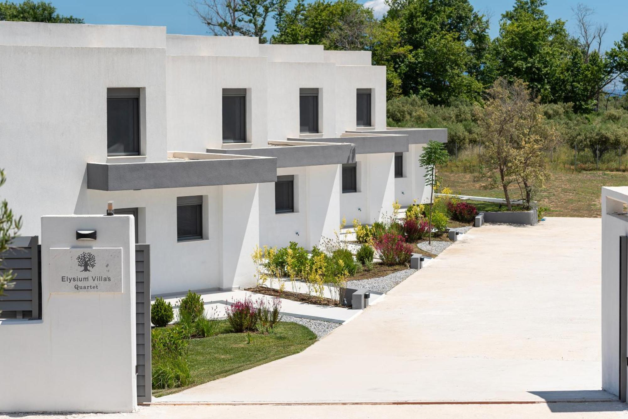 Elysium Villas Quartet Sárti Exterior foto
