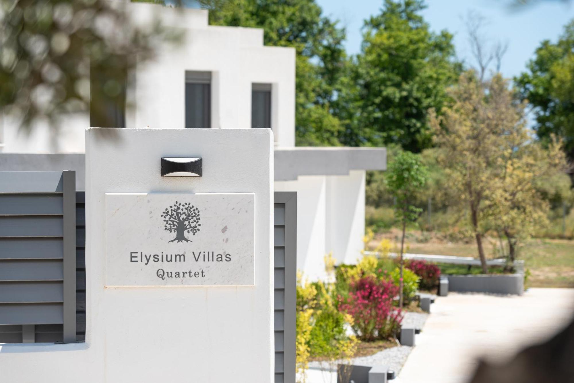 Elysium Villas Quartet Sárti Exterior foto
