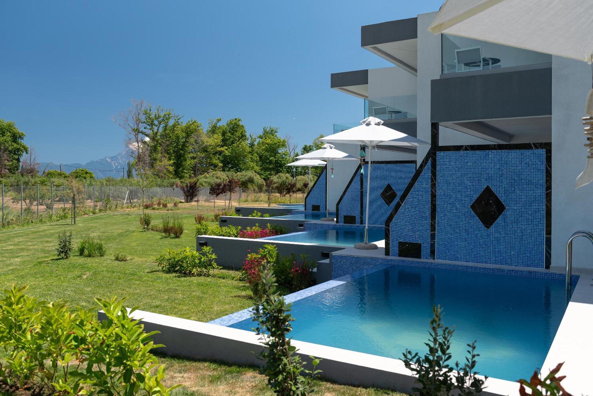 Elysium Villas Quartet Sárti Exterior foto